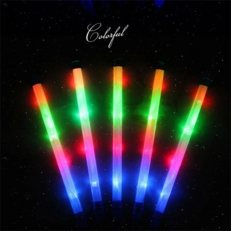 

Hot Sale Free Shipping Colourful Led Stick Flashing Glow Sticks Wholesale Price-in Event