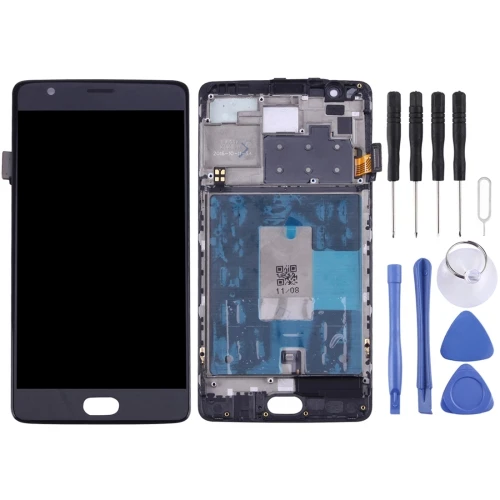 

For OnePlus 3 / A3003 LCD Screen and Digitizer Full Assembly with Frame(Black)