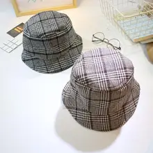 Солнцезащитный крем для мужчин и женщин шляпа-ведерко кепки лето осень сплошной Цвет Рыбак Панама высокое качество хлопок Простые головные уборы