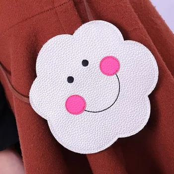 

Korean Children Shoulder Bag PU Leather Cartoon Flower Shape Smile Face Sweet Kids Girl Casual Messenger Bags 88 Best Sa