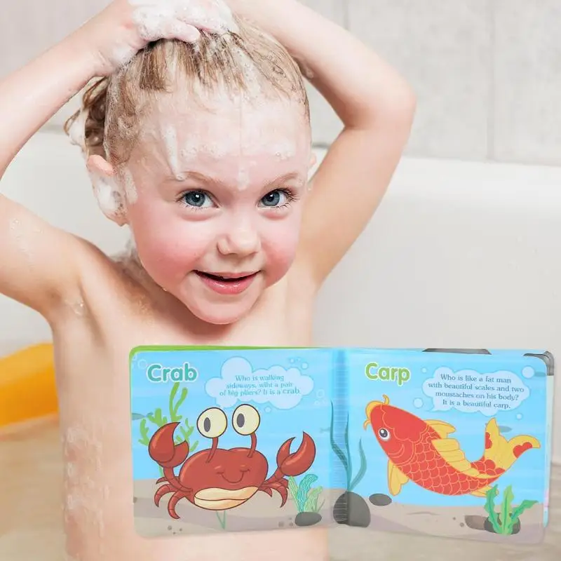 Книги для ванной детские развивающие игрушки Интеллект развитие ума EVA разрыв сопротивления книги
