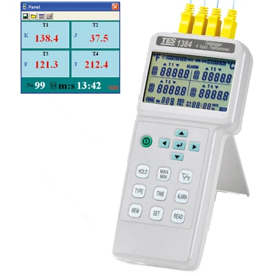 

Fast arrival  TES1384 4 input  display  Digital Thermometer Temperature Reader Meter