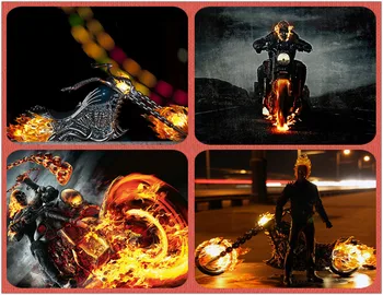 

5D diamond embroidery cross stitch crystal round diamond sets decorative diy diamond painting car ghost rider Flaming skull