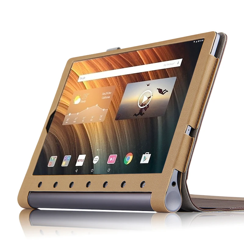 Для lenovo Yoga Tab3 Tab 3 Plus YT-X703F X703L 10,1 дюймов планшет Смарт PU кожаный защитный чехол+ стилус