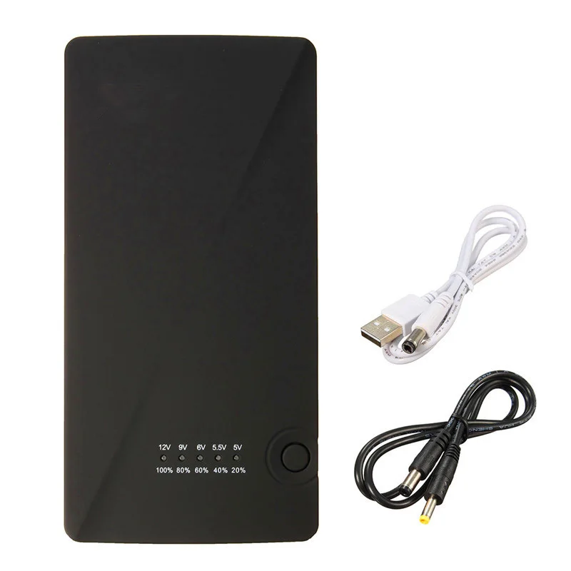 Universal 5V 9V 12V 6 x 18650 Dual USB Portable External Power Bank Battery Charger Box Case For iPhone  For Samsung