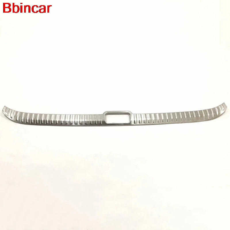 

Bbincar Car Styling Accessories Moulding Interior Inner Rear Trunk Cover Bumper Foot Plate Trim For Lexus ES 2018 2019 1Pcs