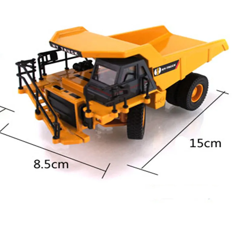 1:50 сплав инженерные транспортные средства, высокая имитационная модель тяжелых грузовиков, детские развивающие игрушки