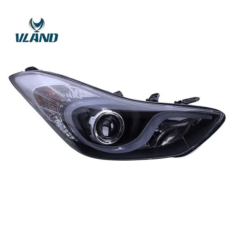 Автомобильные аксессуары Vland фары для Hyundai Elantra 2011 2015 светодиодный светильник с