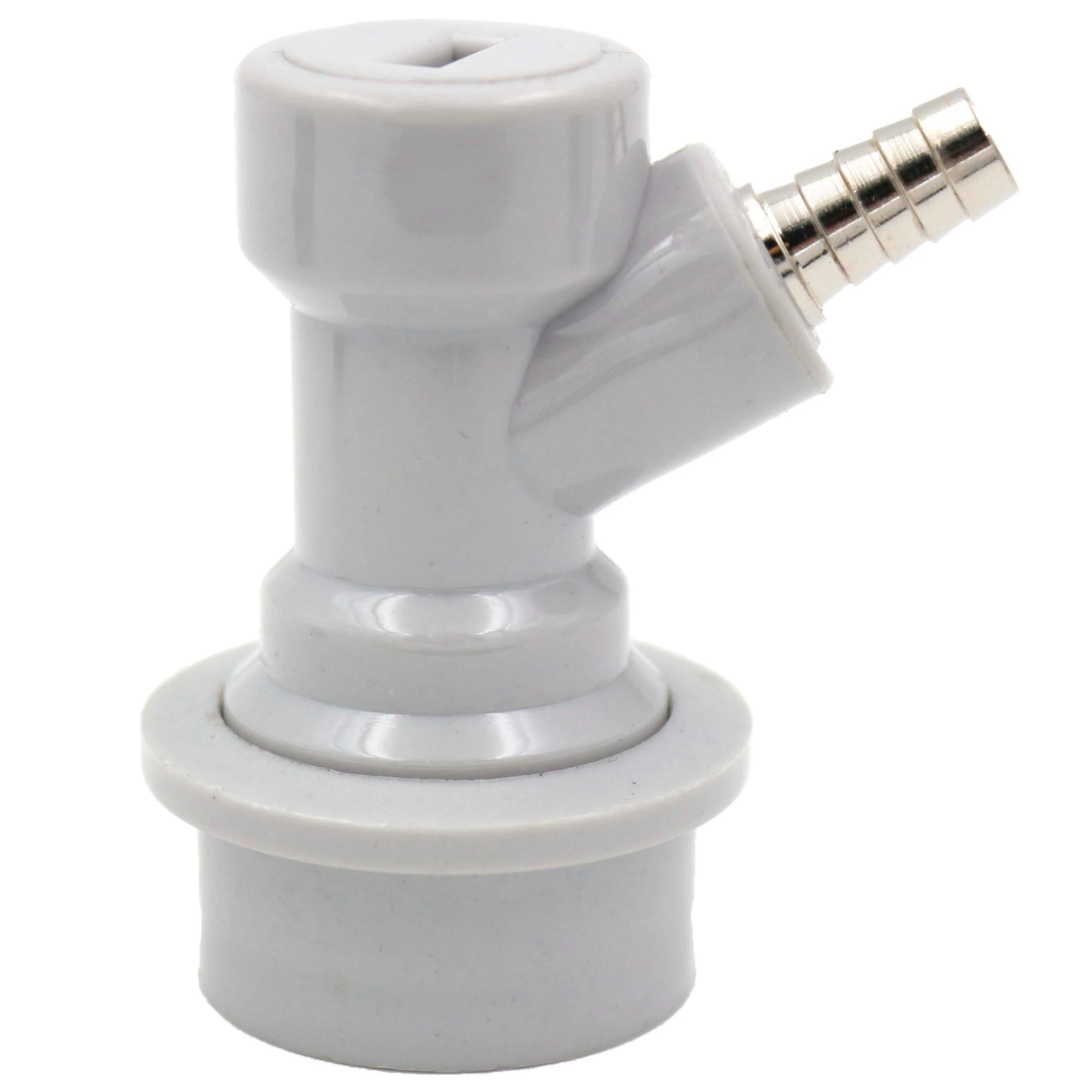 Beer Keg Parts Homebrew Ball Lock Disconnect Beer Keg Connector Dispenser 1/4" Barb 1/4"MFL Beer Gas Keg Parts