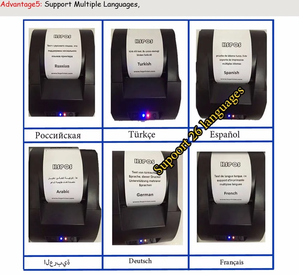 de energia porta usb impressora de recibos