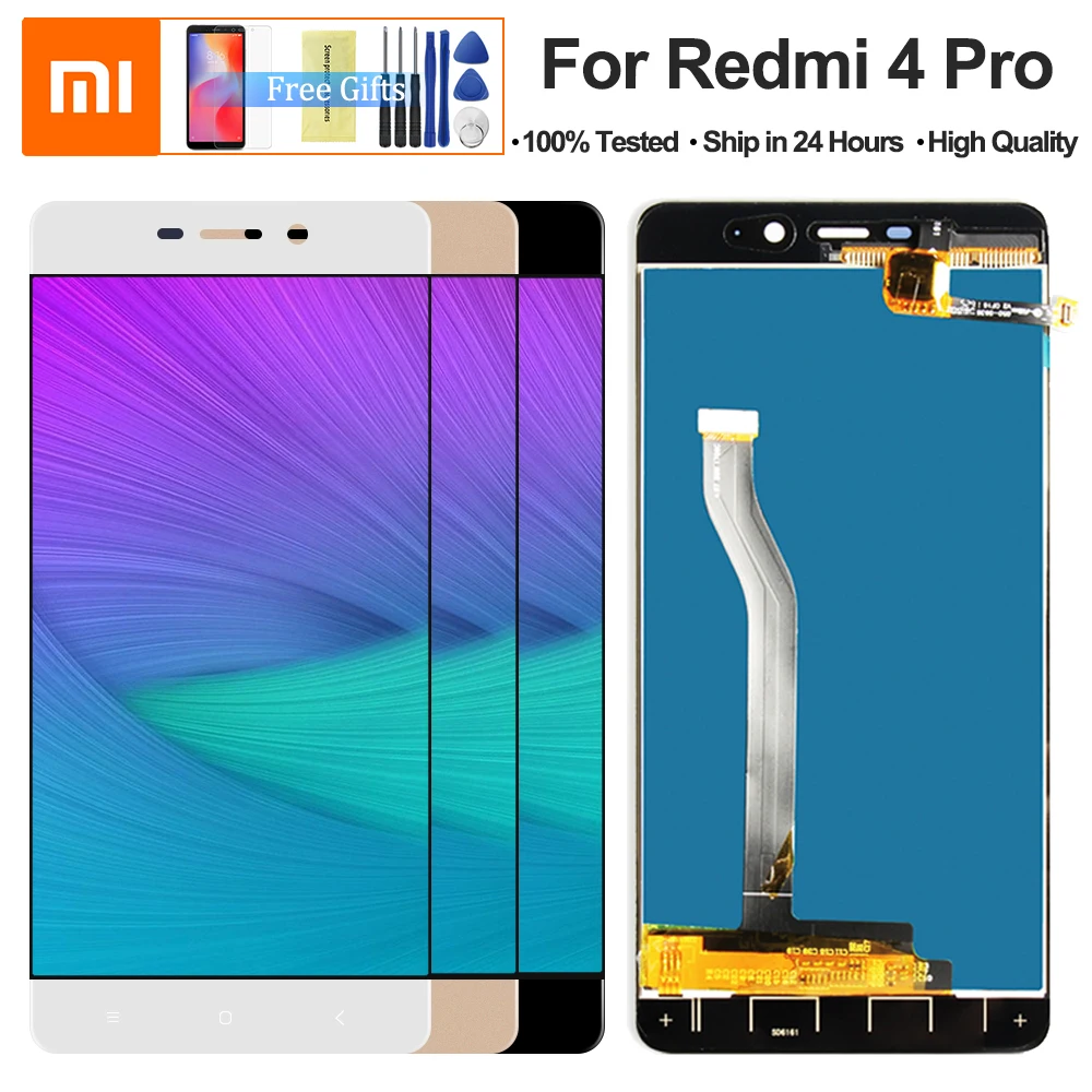 

5.0" For Xiaomi Redmi 4 Pro Redmi 4 Prime ROM-32G LCD Screen Display Touch Panel Digitizer Frame For Redmi 4 Pro Display