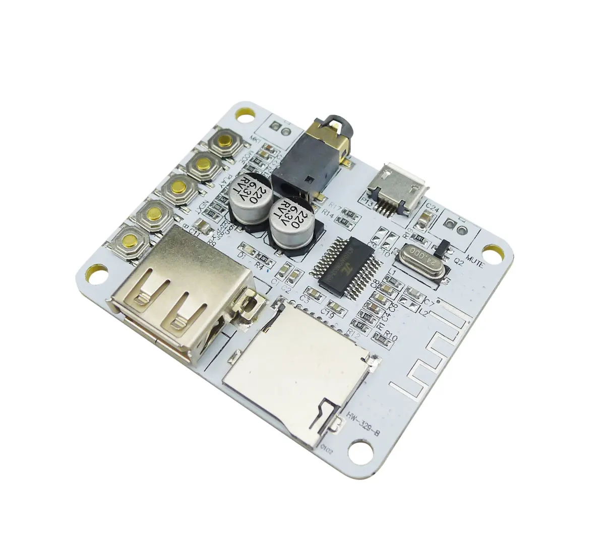 Aihasd Bluetooth аудио приемник модуль 4 1 USB TF Micro SD карта декодирование плата