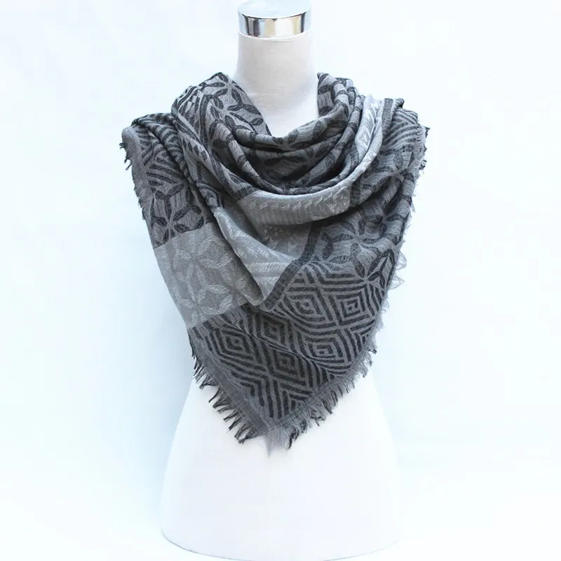 Big size140cm*140cm 2017 New Fashion Winter Women Scarves Black