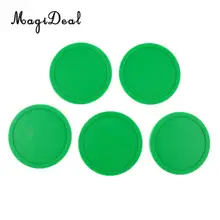 MagiDeal 5 шт. 82 мм зеленая воздушная запасная шайба для хоккея шайбы для игровых столов, оборудования, аксессуаров
