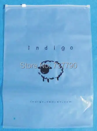 30x40 см заказной печатный логотип сумка на молнии/пластиковая застежка-молния подарок opp сумка