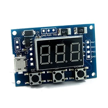 

2 PWM pulse frequency adjustable duty cycle square wave rectangular wave signal generator module, stepper motor driver