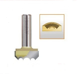 

1 / 2 * 1-3 / 8-inch woodworking engraving and milling cutter machine double arc ball cutter