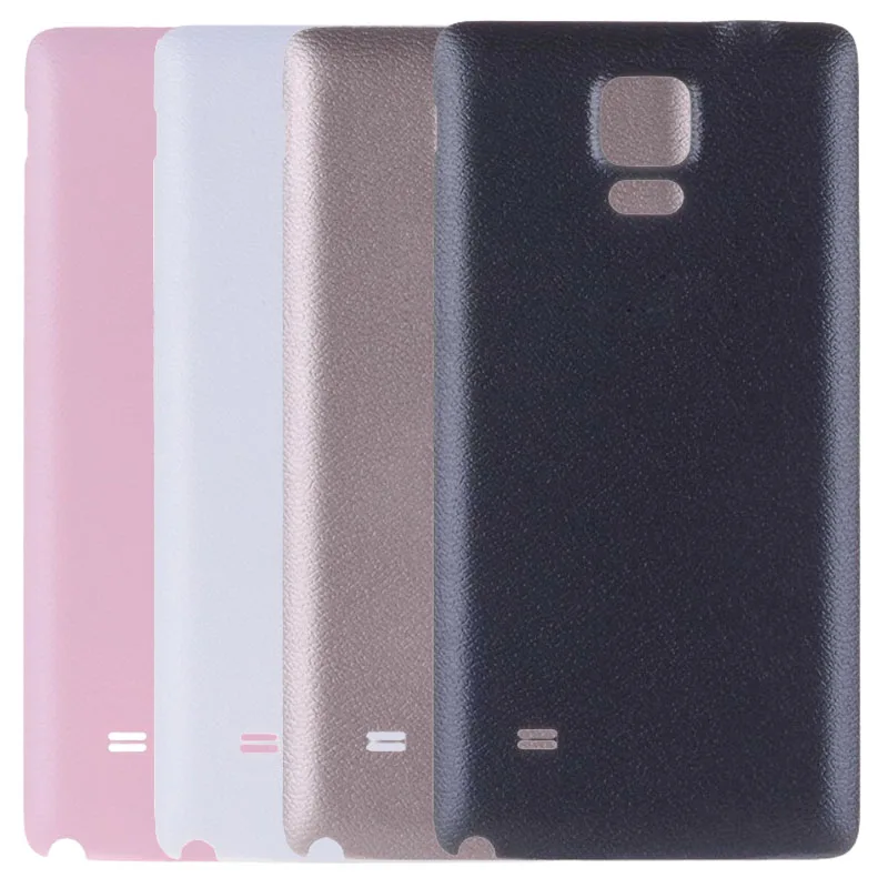 

New Battery Rear Case For Samsung Galaxy Note 4 Back Cover N910F N910V N910C N910I Housing Battery Door Case With Logo