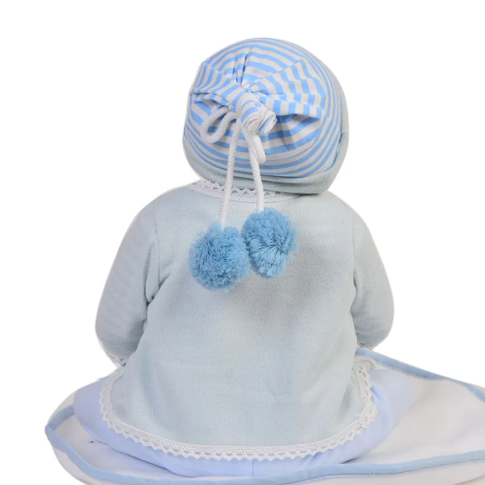 Реалистичные 23 ''куклы Reborn Babies милые 57 см полностью силиконовые виниловые