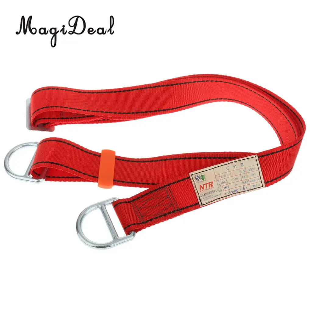 MagiDeal New Hot Sale 23KN Adjustable Rock Climbing Rappelling Webbing Sling Cord Equipment Gear for Outdoor Exploring Supply