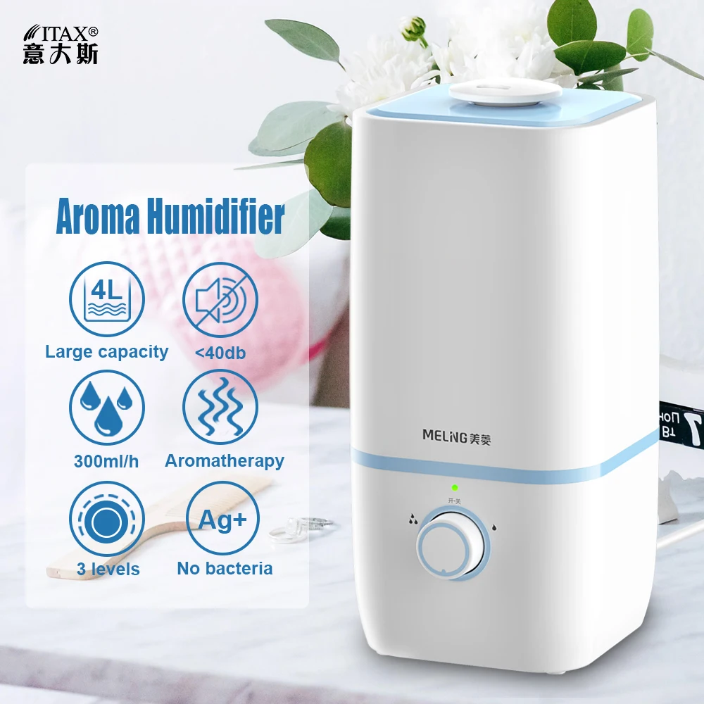 Us 36 67 24 Off Household Air Humidifier Mute Bedroom Large Capacity Small Air Conditioner Purifier Humidification Itas3313a In Humidifiers From