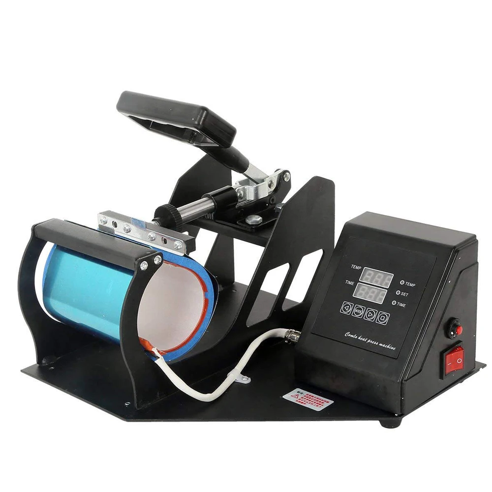 

Promotion double display Portable Digital Mug Heat Press Machine Cup Heat Press DIY Creative Tool 220V 110V