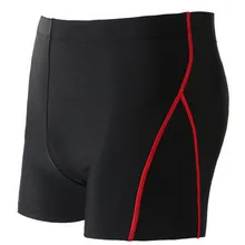 Быстросохнущие плавки, мужская плоская рога, модный стиль, признание мужской расслабленной горячей весны, Пляжное плавание