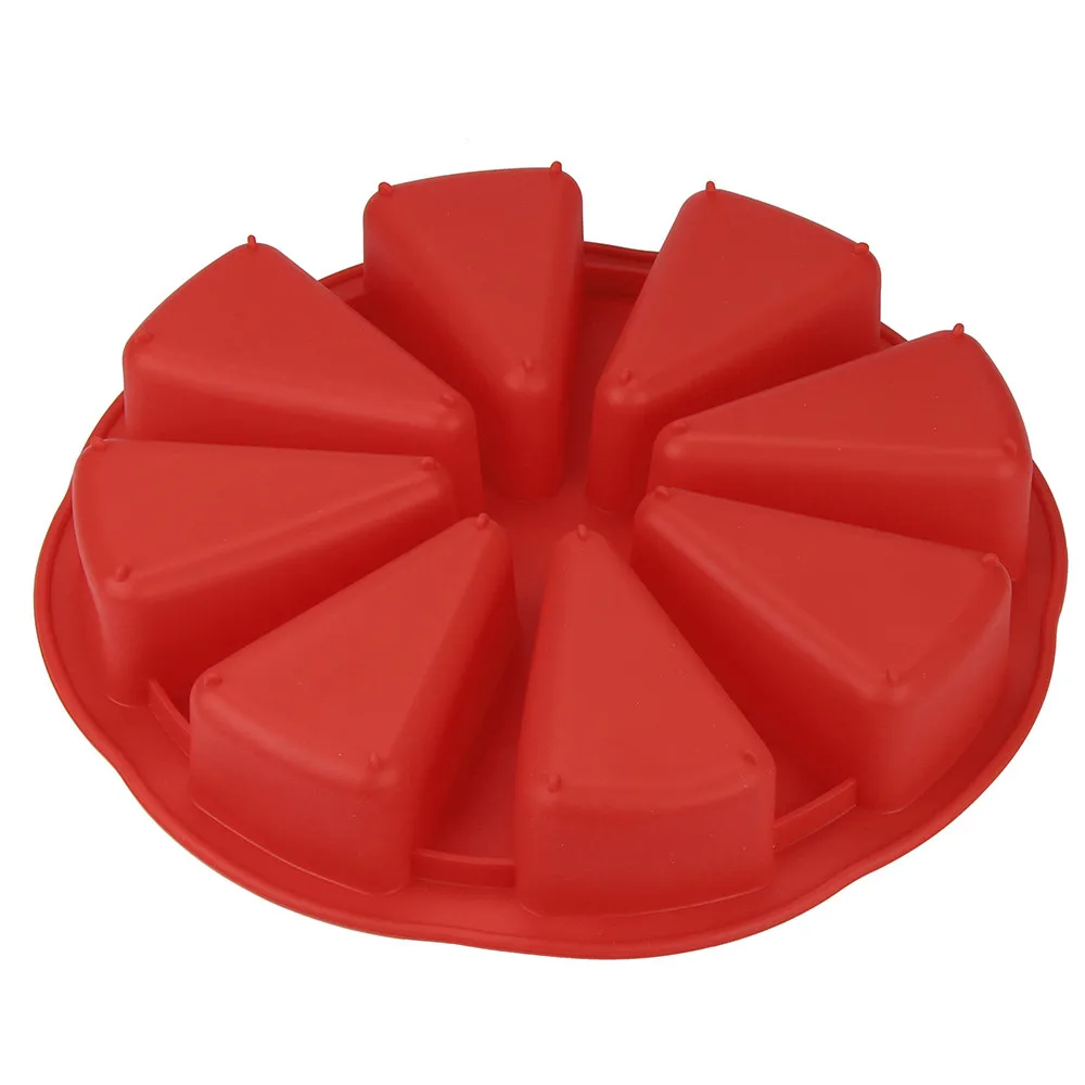 Высокое качество силиконовые формы для выпечки еды плесень 8 точек Scone торт дома используется в микроволновой печи