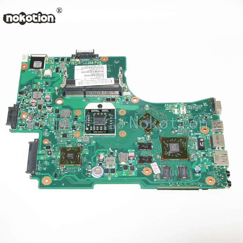 

NOKOTION V000218040 Laptop Motherboard For Toshiba Satellite L650 L650D 6050A2333101 Mainboard