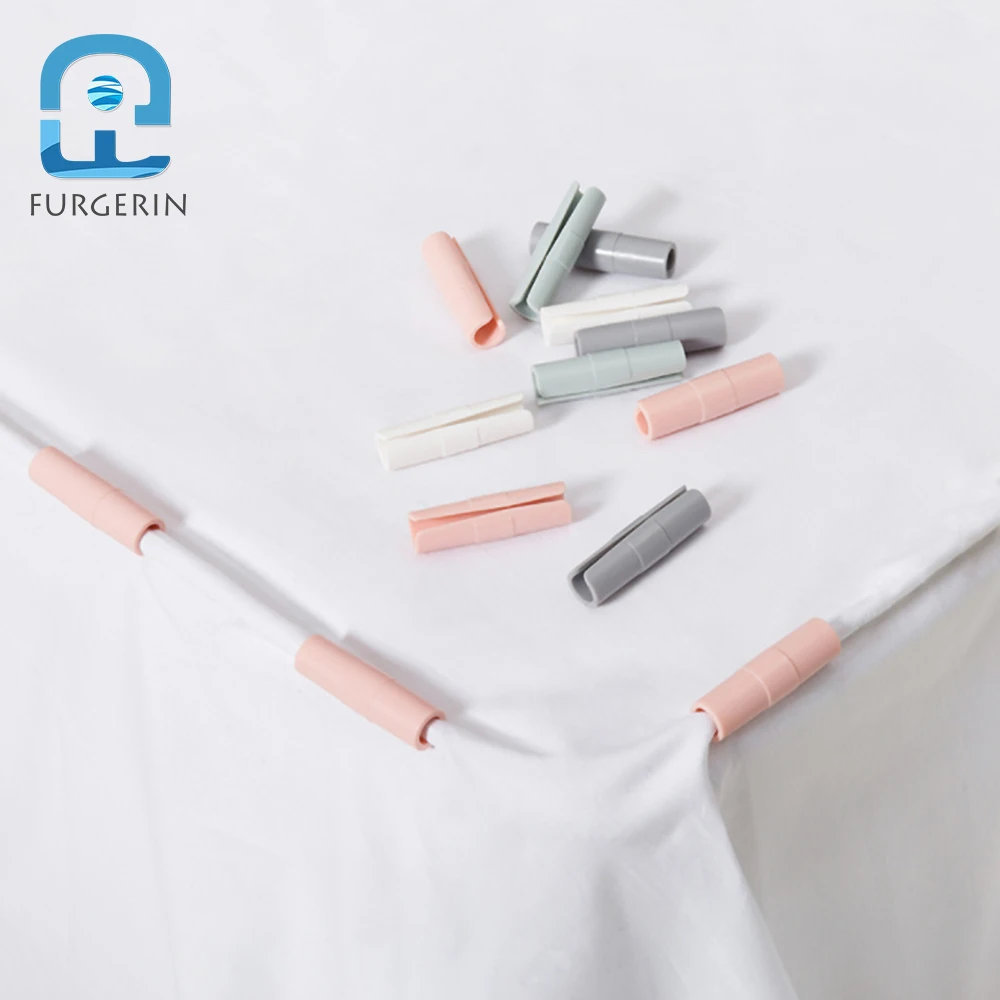 Furgerin 8pcs/lot Bed Sheet Clip Fasteners Plastic Bed Sheet Holder Bed
