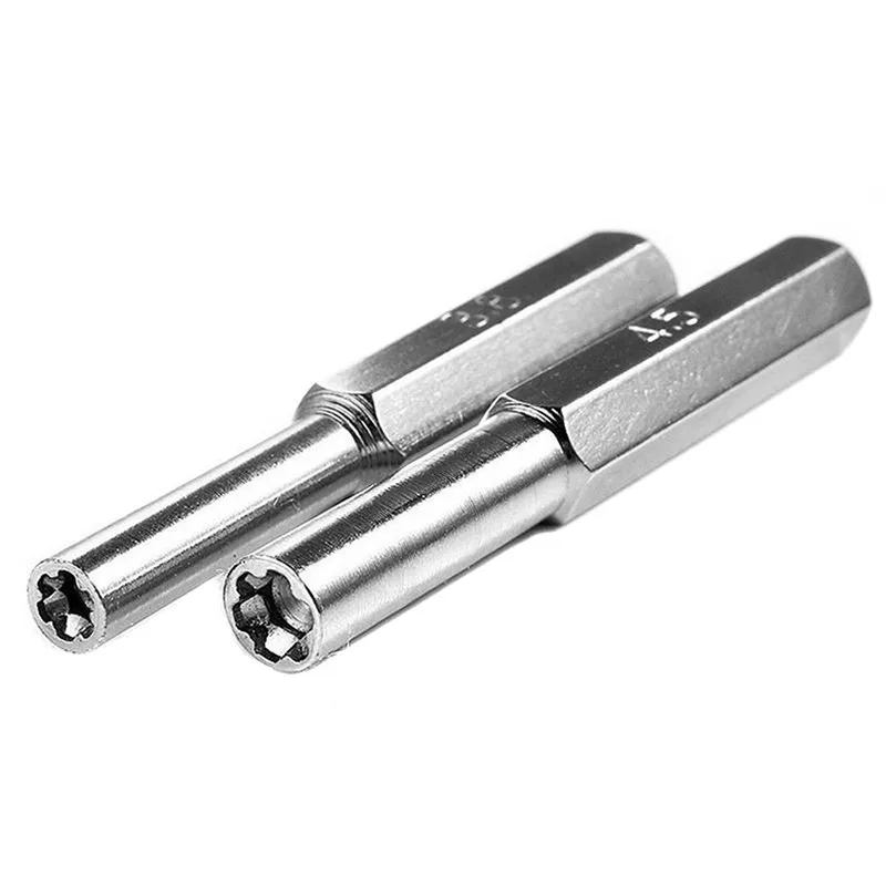 2Pcs 3.8mm + 4.5mm Security Screwdriver Tool Bit Gamebit for Nintendo