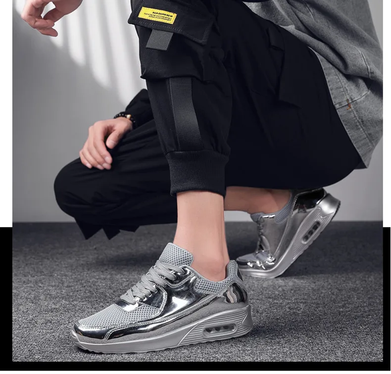  RECOISIN 2019 Spring Shoes Men sneakers Lace-up Athletic Trainers Zapatillas Sports Male Running Shoes Walking Man Sneakers (13)