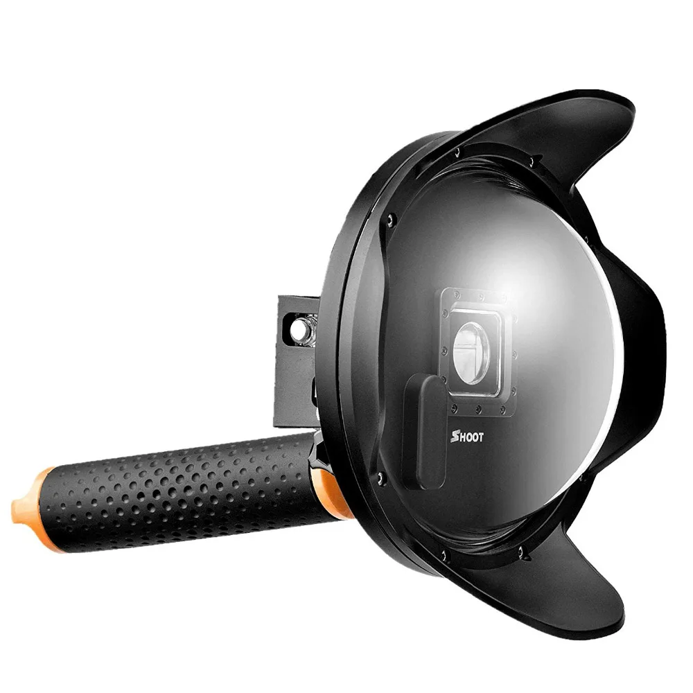Version 6'' inch Diving Underwater Lens Hood Dome Lens Dome Port for