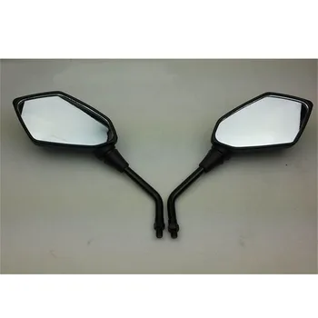 

8mm 10mm Universal Motorbike parts Reflective mirror Motorcycle Mirrors Black Scooter RearView Mirror for honda yahama suzuki