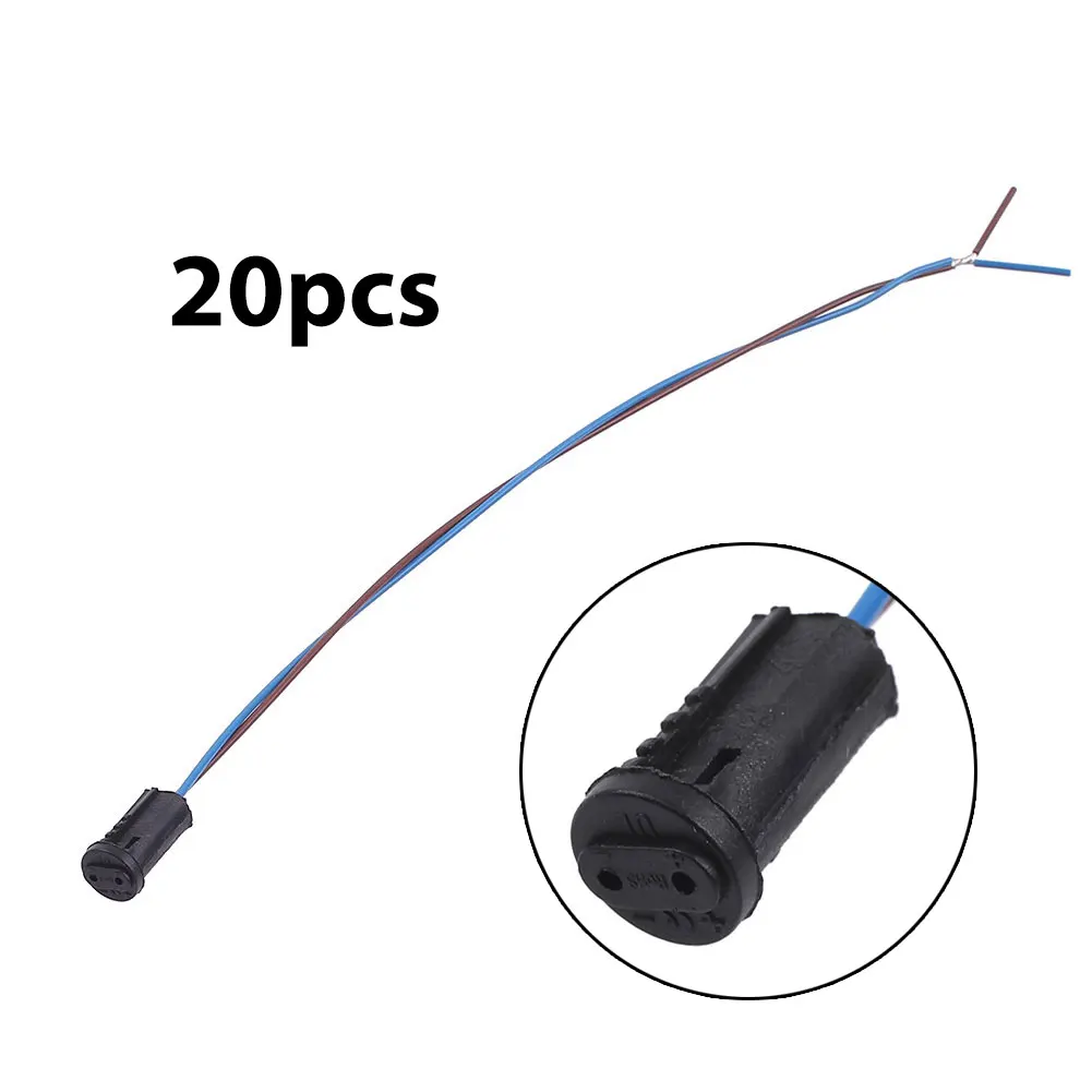 

20Pcs/Bag G4 Lamp Holder Wire Socket Cable Halogen Lamp Connector Fitting For G4 Ceiling Light Halogen Lamp