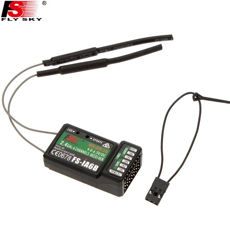 Приемник с дистанционным управлением Flysky FS iA6 6CH 6 channel|flysky fs-ia6|6 channel transmitterflysky 6ch