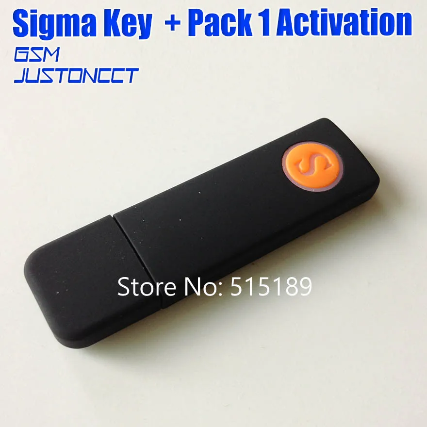 sigma key + pack 1 - GSMJUSTONCCT -A1