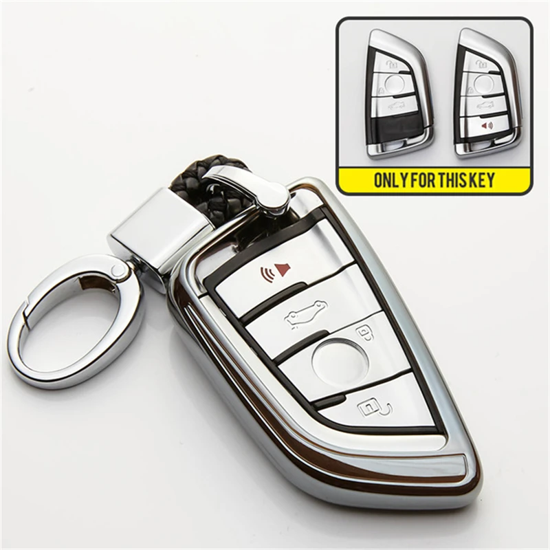 For BMW X1 X2 X3 X4 X5 X6 F15 F16 F48 F39 1 2 5 6 7 Series G11 G30 520 525 F10 F30 F18 118i 320i M3 M4 M5 TPU Car Key Cover Case |