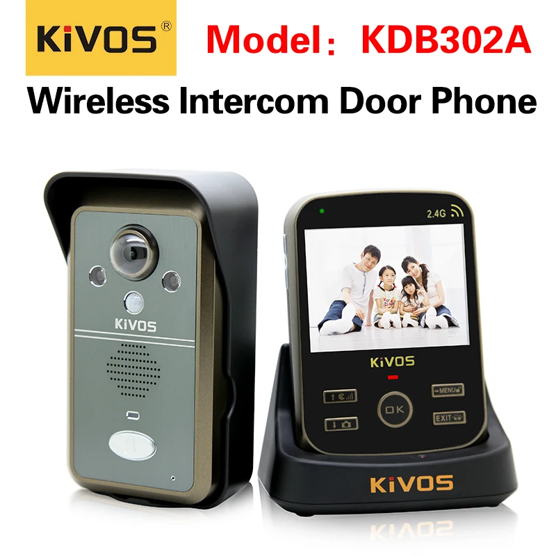 

2.4G 3.5 Inch Wireless Intercom Video Door Phone