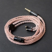 OKCSC индивидуальный заказ DIY 3,5 мм разъем наушники провода разъем MMCX Aftermarket Сменные кабели для SE535/Ultrazone IQ/W60 UE900