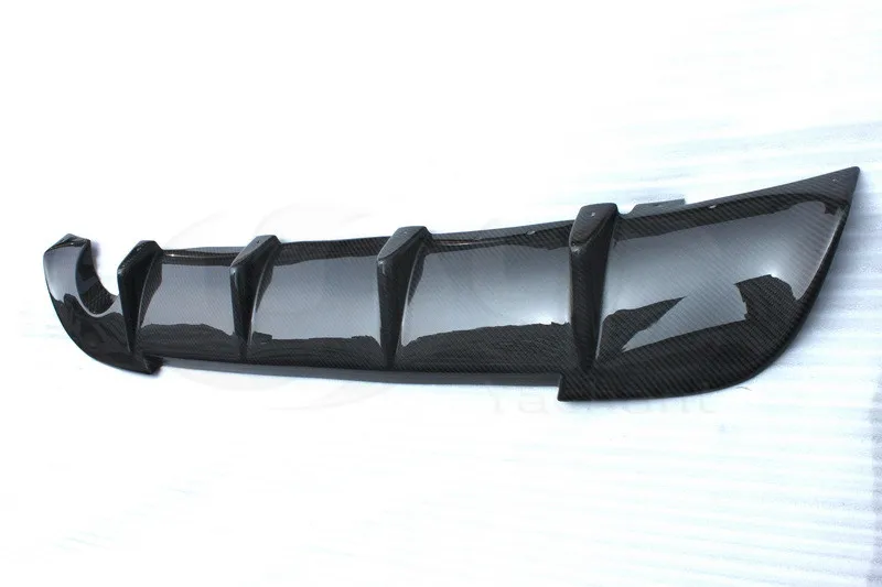 05-07 Mitsubishi Evolution EVO 9 JDM OEM Style CF Rear Bumper Diffuser (6)