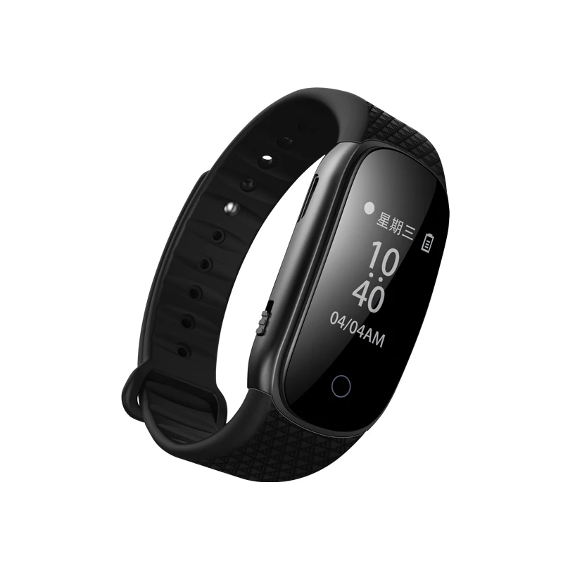 8GB 16GB Invisble Portable Digital Voice Recorder Smart Bracelet Sports Pedometer Stereo Audio Recording Pen Loseless HIFI Sound