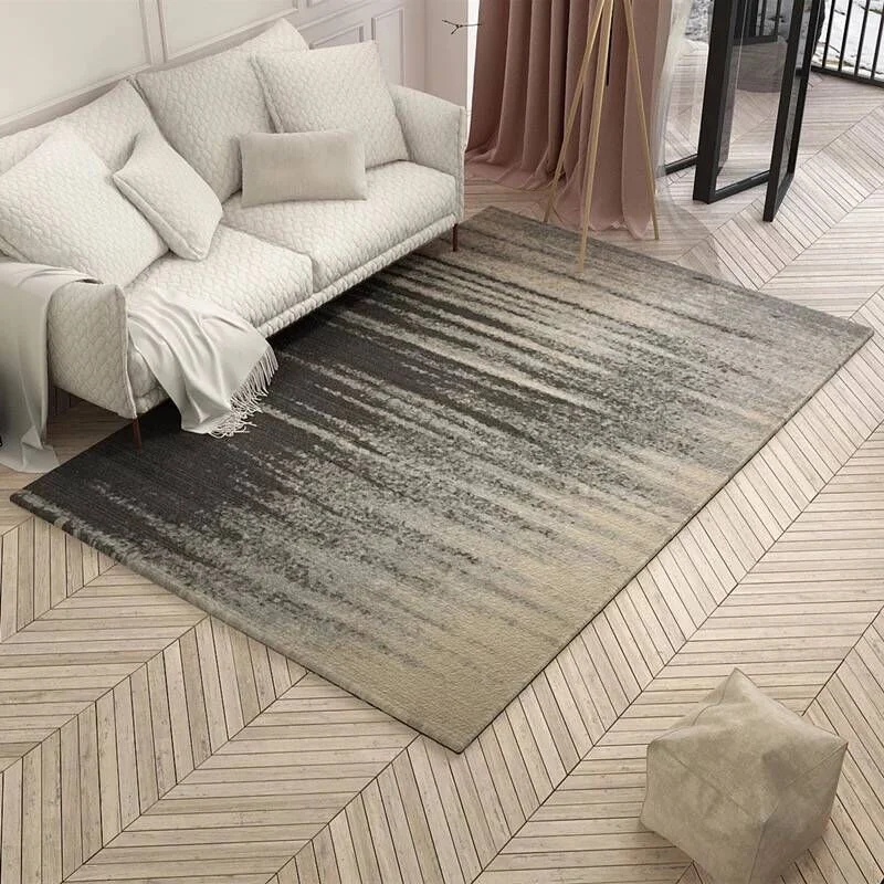 

Large Living room Rug Antiskid soft Vintage carpet modern carpet mat purpule Abstract Art Anti-slip Rugs Pad Bedside Blanket
