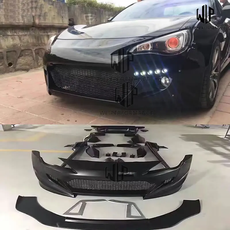 Передняя и задняя юбки бамперы для Toyota GT 86 Subaru BRZ широкие 13 17 дюймов|Обвесы| |