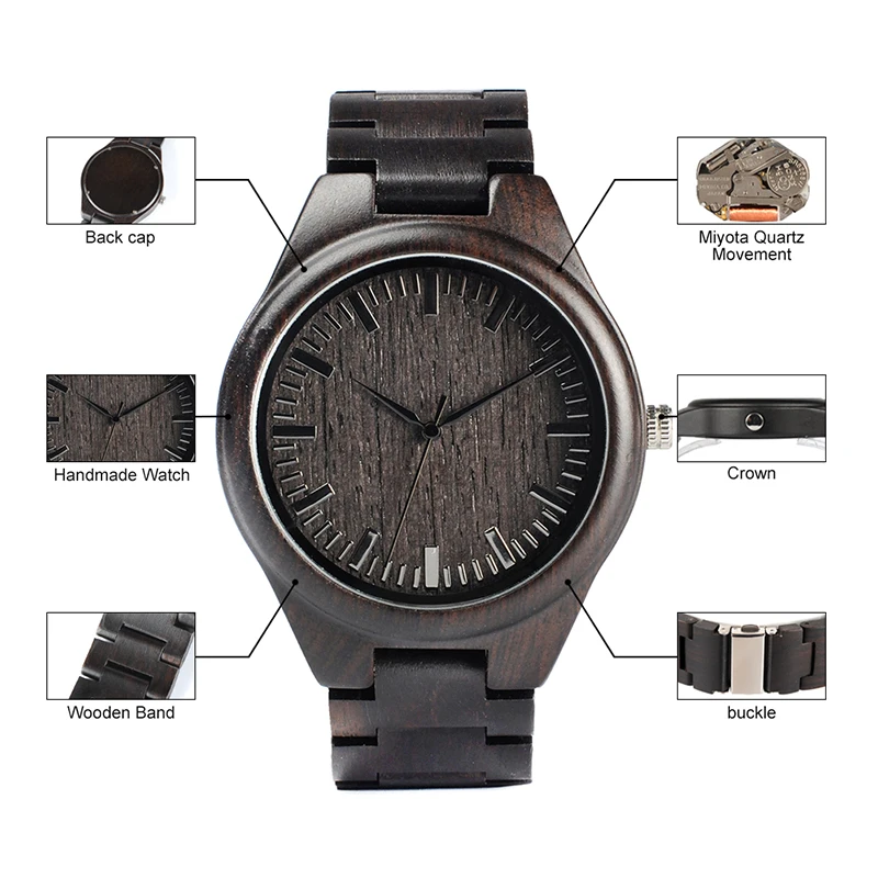 wooden band watches bobo bird fashion (17)