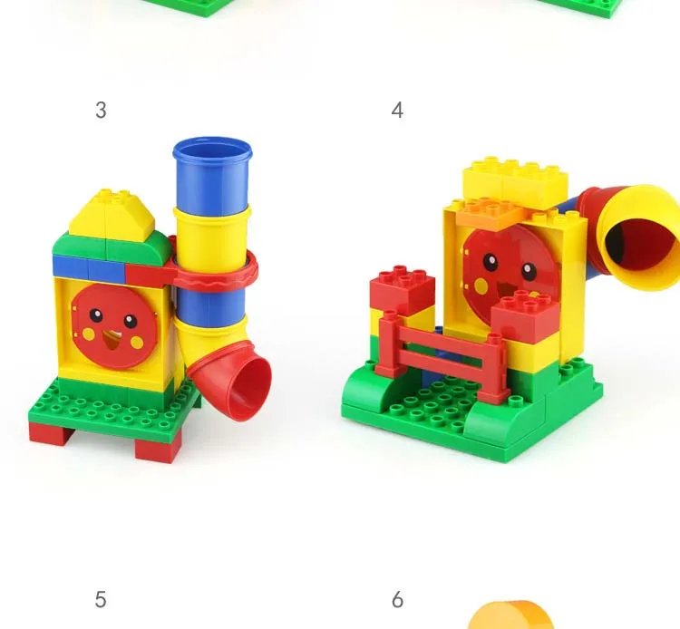 Wange № 520, строительные блоки, 63 шт., блоки большого размера, набор, трубчатые игровые блоки, креативные, сделай сам, развивающие, детские подарки