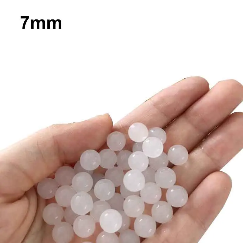 Armas de Brinquedo 20000 pcs 7-8mm fortalecer dureza Modelo Número : 78white And Black