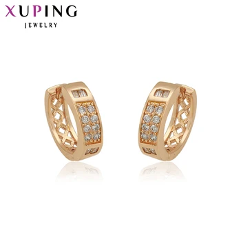 

Xuping Earring New Arrival Earrings Charming Style Rose Gold Color Plated Earrings For Women Christmas 21891