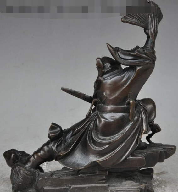 

S0198 Zhong Kui Zhongkui Chung Catch Devil Sword fan Statue discount 30% (C0324)
