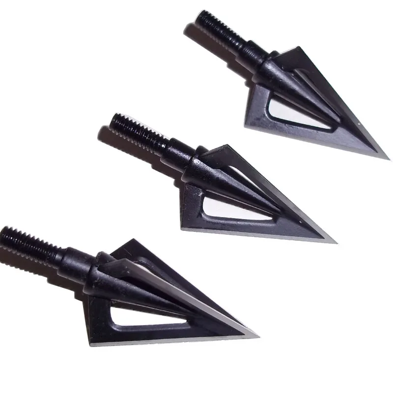 Details about   24Pcs Fixed 2 Blade 100 Grain Hunting Broadheads Arrowhead Filed Points Tips s 